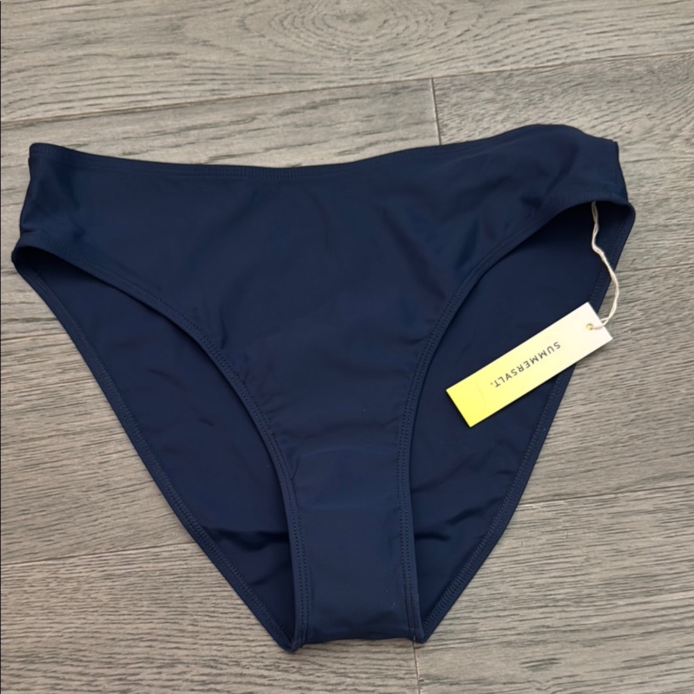 Summersalt Blue Bikini Brief Swimwear